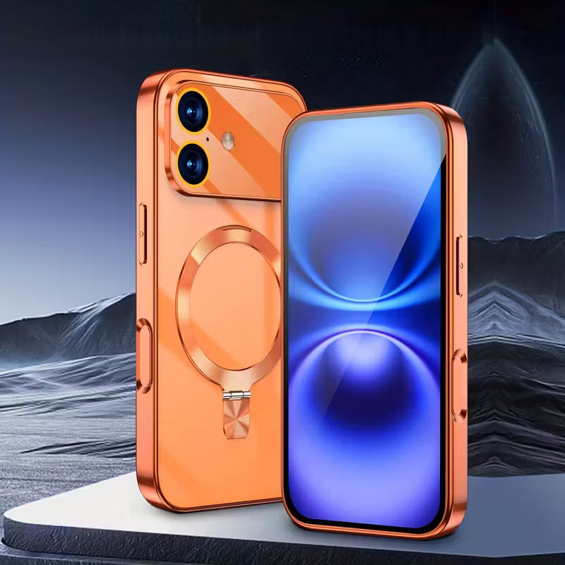 17 Series Original design Luxury Magnetic Stand Phone Case for iphone