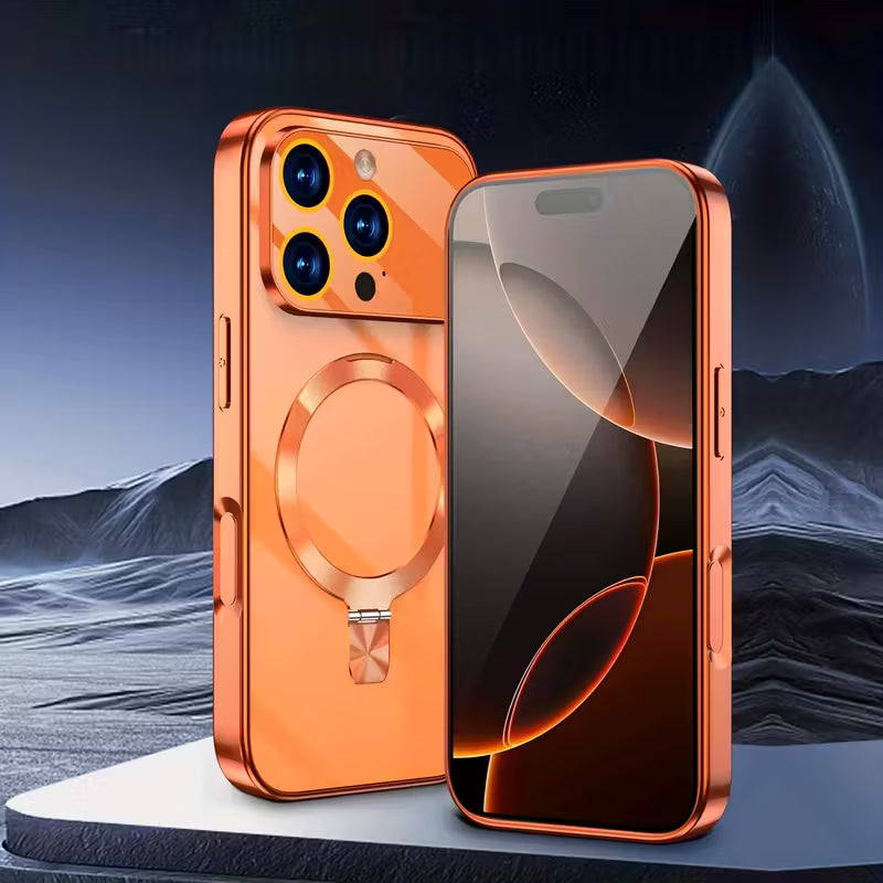 17 Series Original design Luxury Magnetic Stand Phone Case for iphone