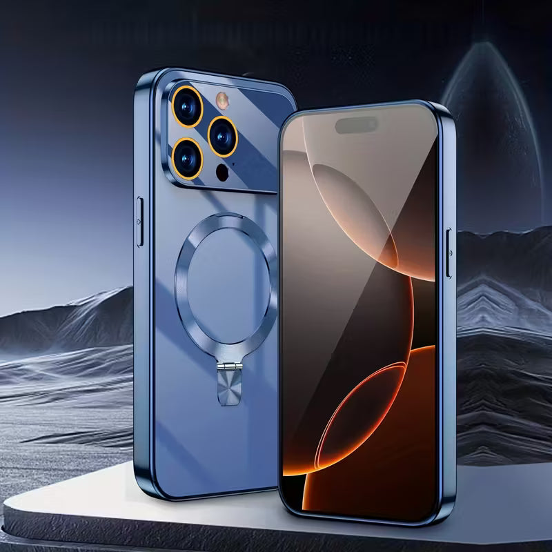 17 Series Original design Luxury Magnetic Stand Phone Case for iphone