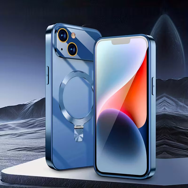 17 Series Original design Luxury Magnetic Stand Phone Case for iphone