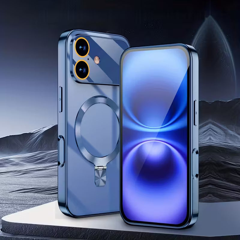 17 Series Original design Luxury Magnetic Stand Phone Case for iphone