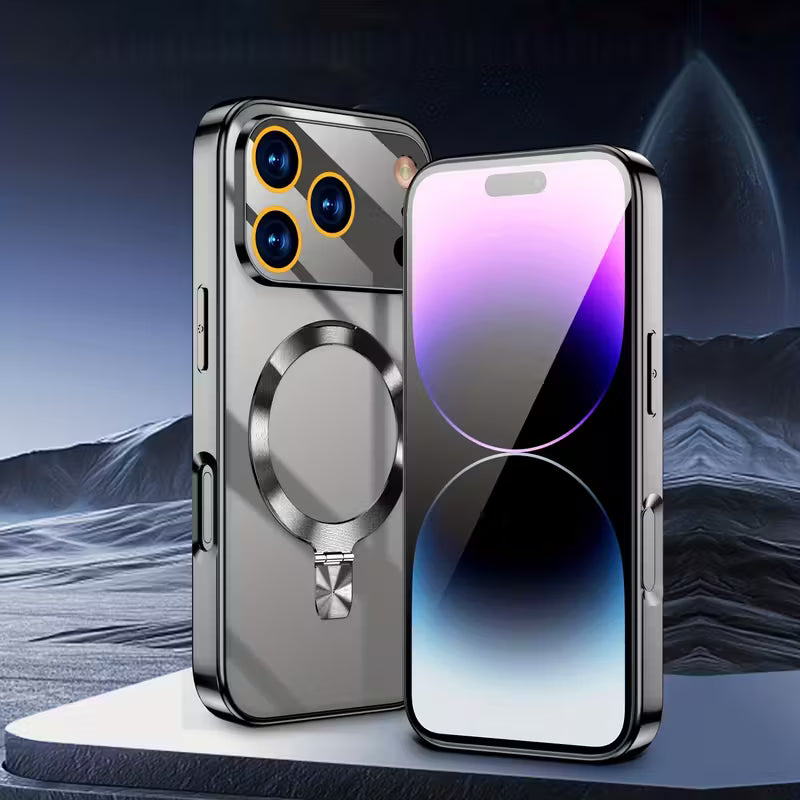 17 Series Original design Luxury Magnetic Stand Phone Case for iphone