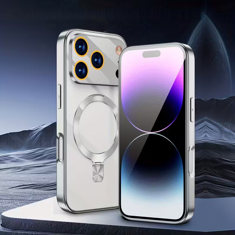 17 Series Original design Luxury Magnetic Stand Phone Case for iphone