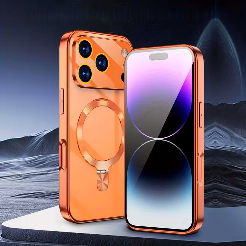 17 Series Original design Luxury Magnetic Stand Phone Case for iphone