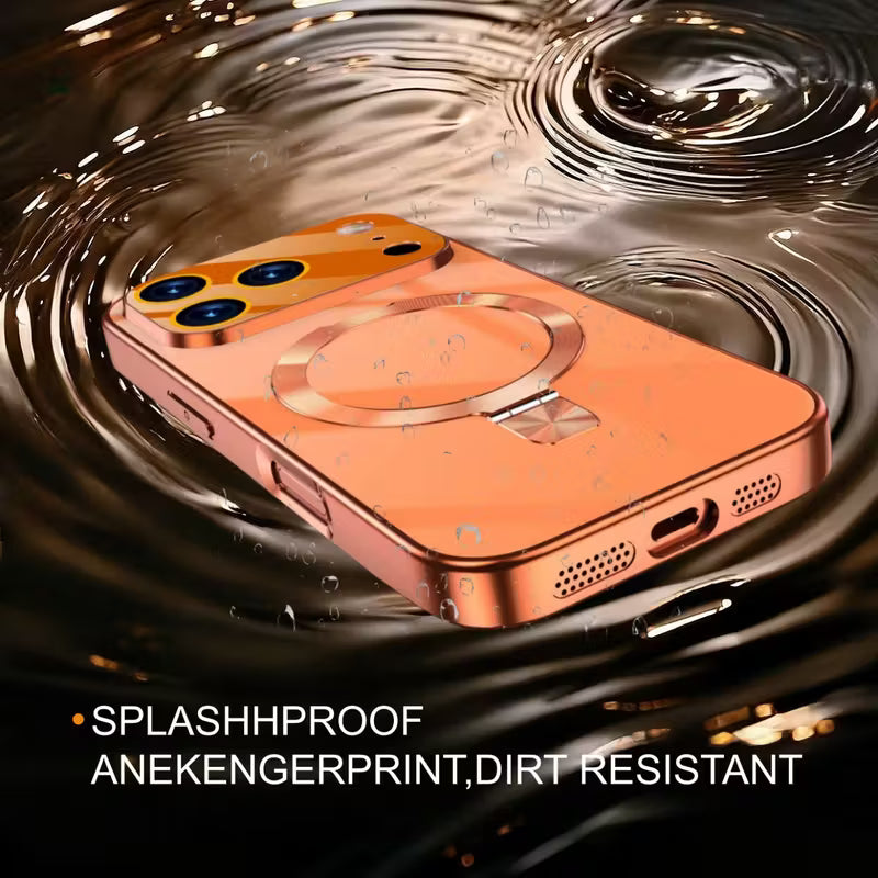 17 Series Original design Luxury Magnetic Stand Phone Case for iphone