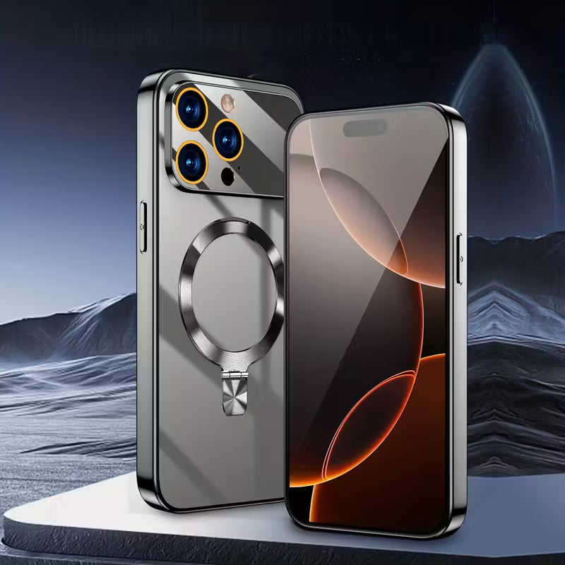 17 Series Original design Luxury Magnetic Stand Phone Case for iphone