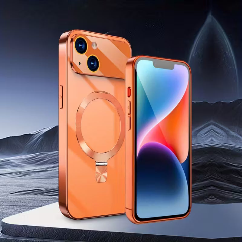 17 Series Original design Luxury Magnetic Stand Phone Case for iphone