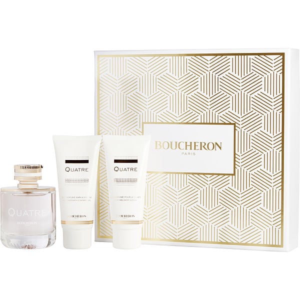 Boucheron Quatre W (EDP100ml+B/Lotion100ml+S/Gel100ml) 3Pcs Set