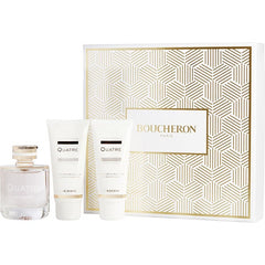 Boucheron Quatre W (EDP100ml+B/Lotion100ml+S/Gel100ml) 3Pcs Set