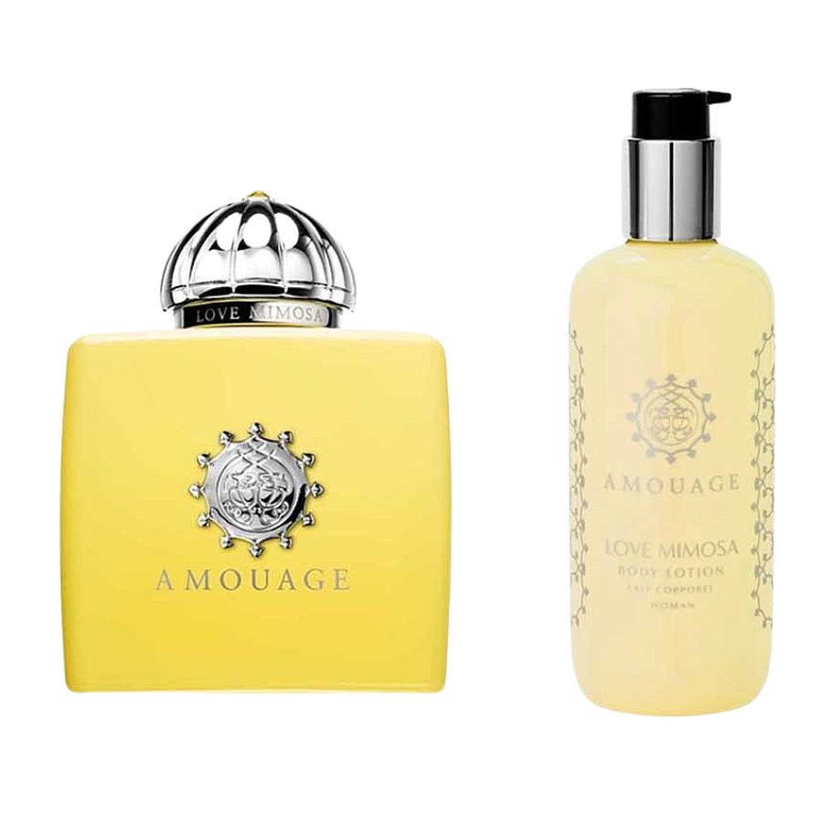 Amouage Love Mimosa For Woman Set Edp 100ml + Body Lotion 100ml for Women