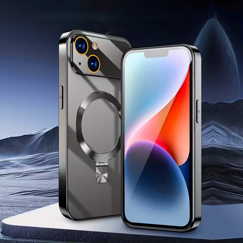 17 Series Original design Luxury Magnetic Stand Phone Case for iphone