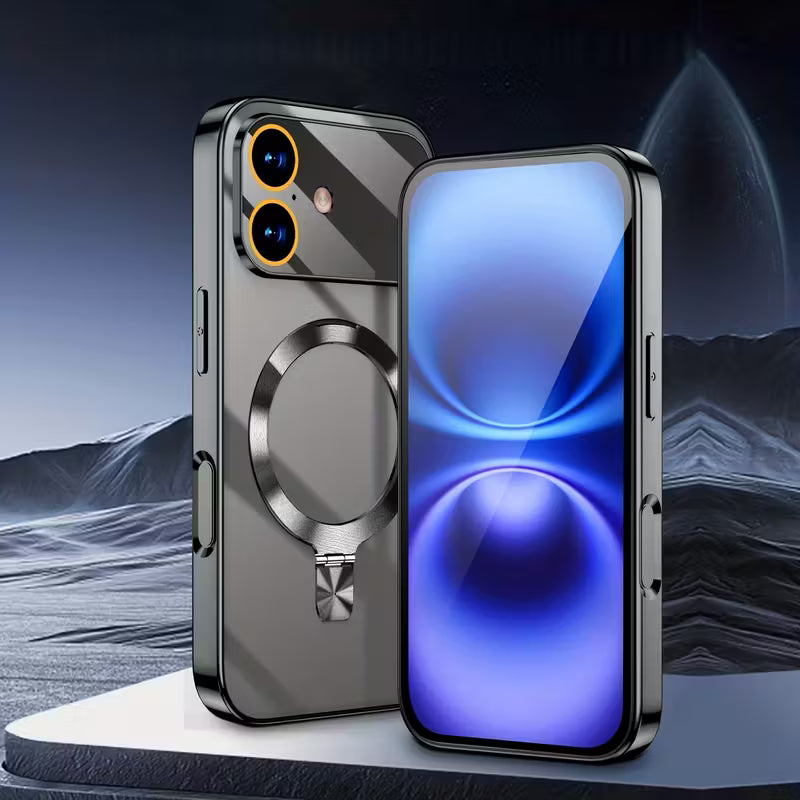 17 Series Original design Luxury Magnetic Stand Phone Case for iphone