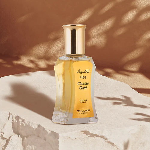عطر دي لوكس كوليكشن كلاسيك جولد 24 مل للجنسين