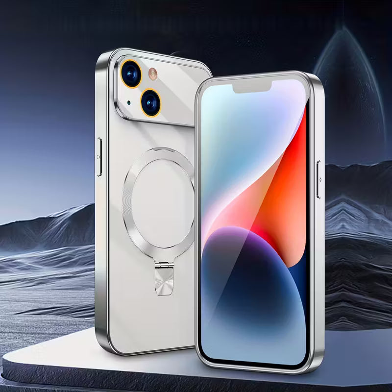 17 Series Original design Luxury Magnetic Stand Phone Case for iphone