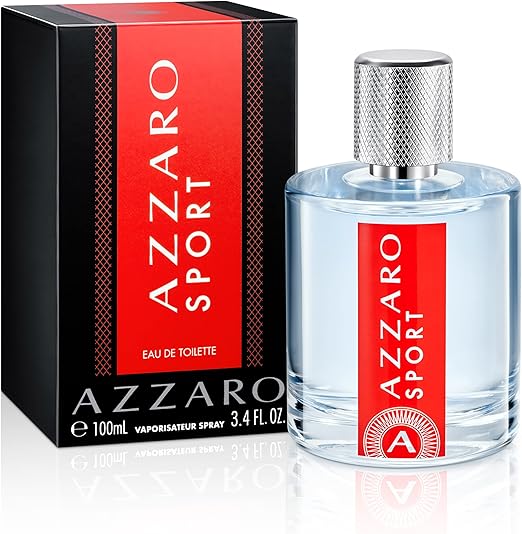 AZZARO Sport Men's Eau de Toilette, 100 ml
