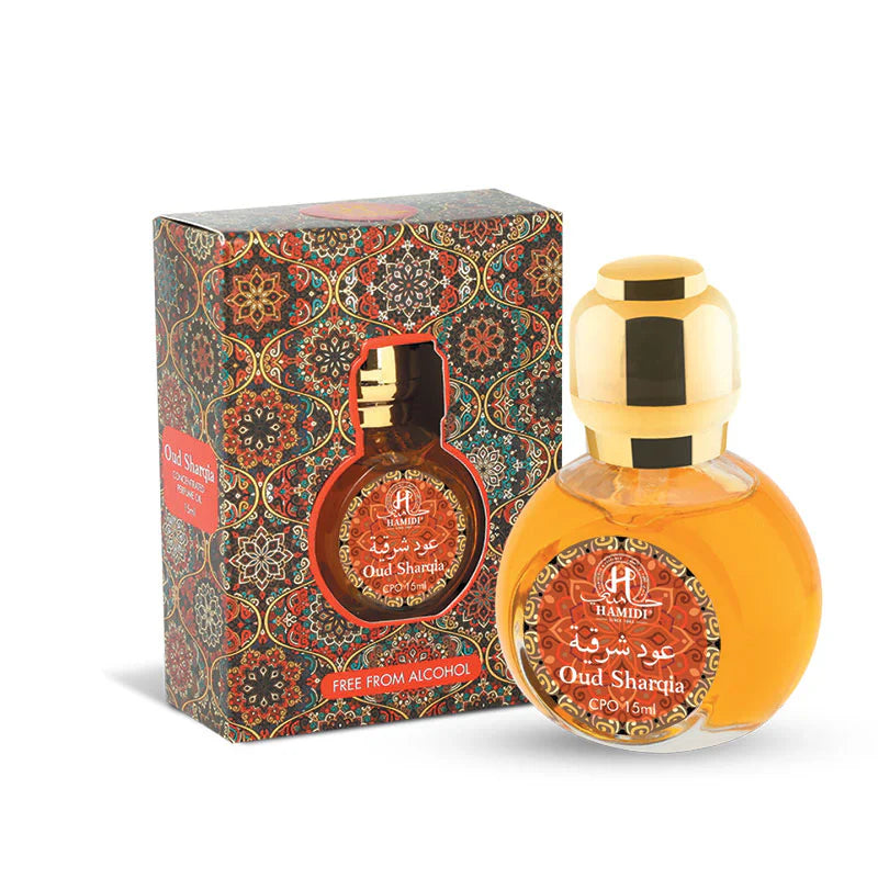 Hamidi Oud Sharqia 15ml Attar Unisex