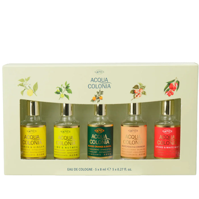 Acqua Di Parma 4711 Acqua Colonia EDC 5 x 8ml Miniature Set